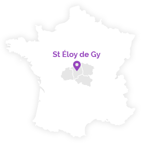 Voiture Saint-Eloy Paysage devant la pépinière