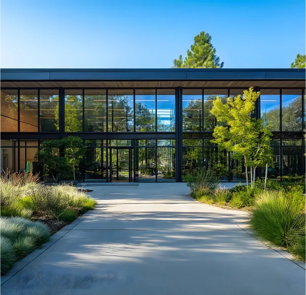 creation de jardin pour entreprise à Saint-Florent-sur-Cher près de Bourges dans le Cher 18